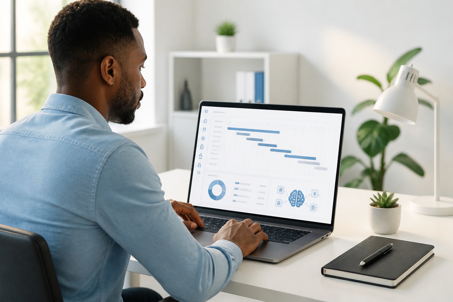 Project management dashboard